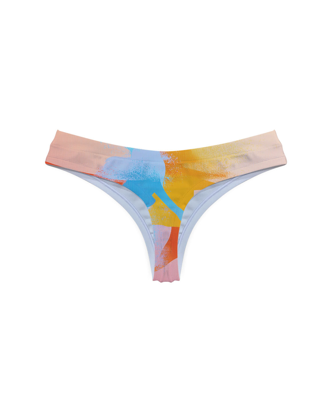Abstract Pattern Series 15 Thong Style Underwear - DOKOYO