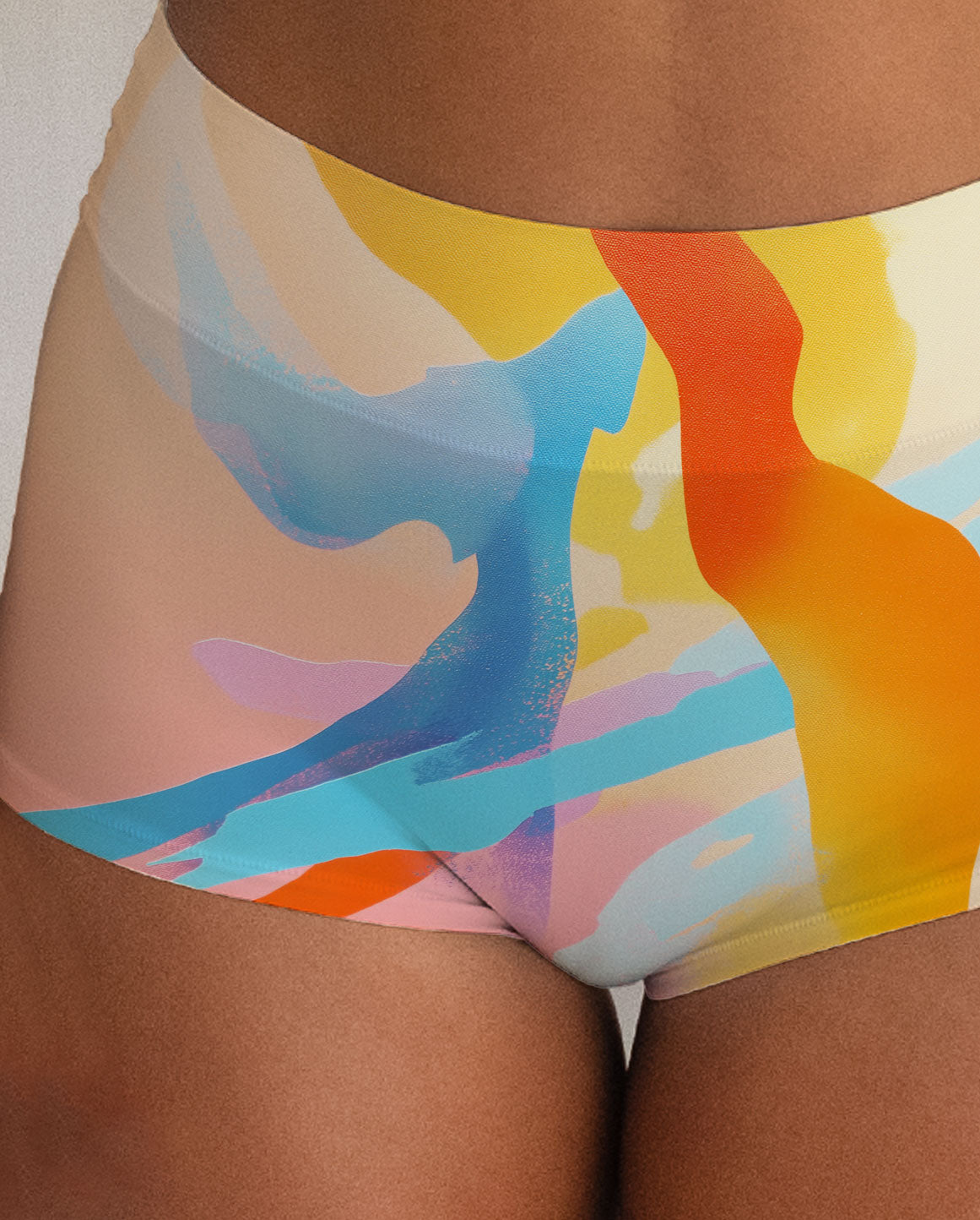 Abstract Pattern Series 15 High Waist - DOKOYO