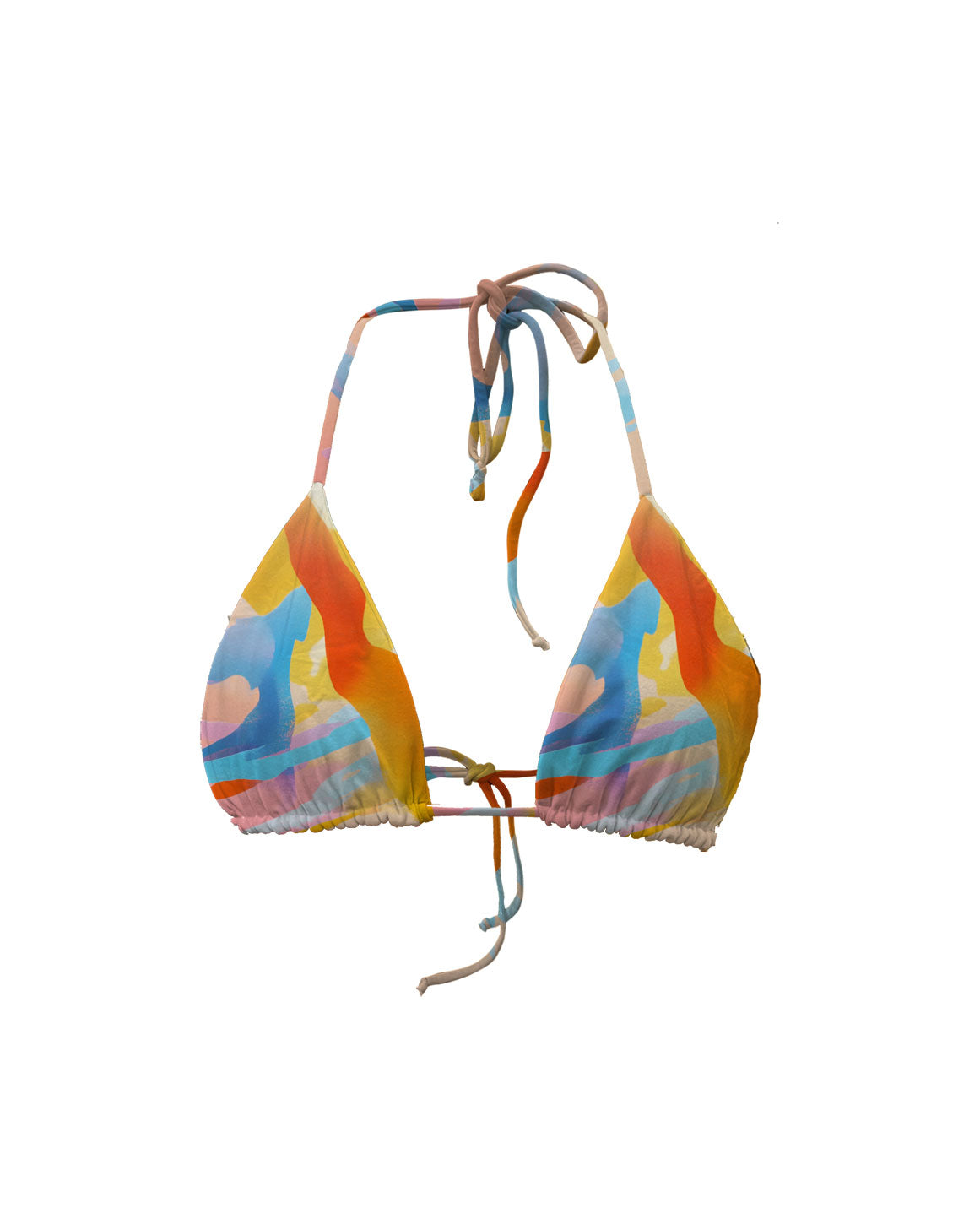 Abstract Pattern Series 15 Triangle Bra - DOKOYO
