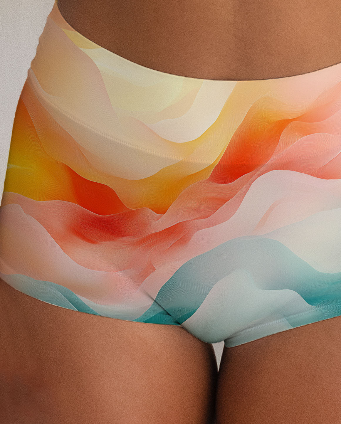 Abstract Pattern Series 16 High Waist - DOKOYO