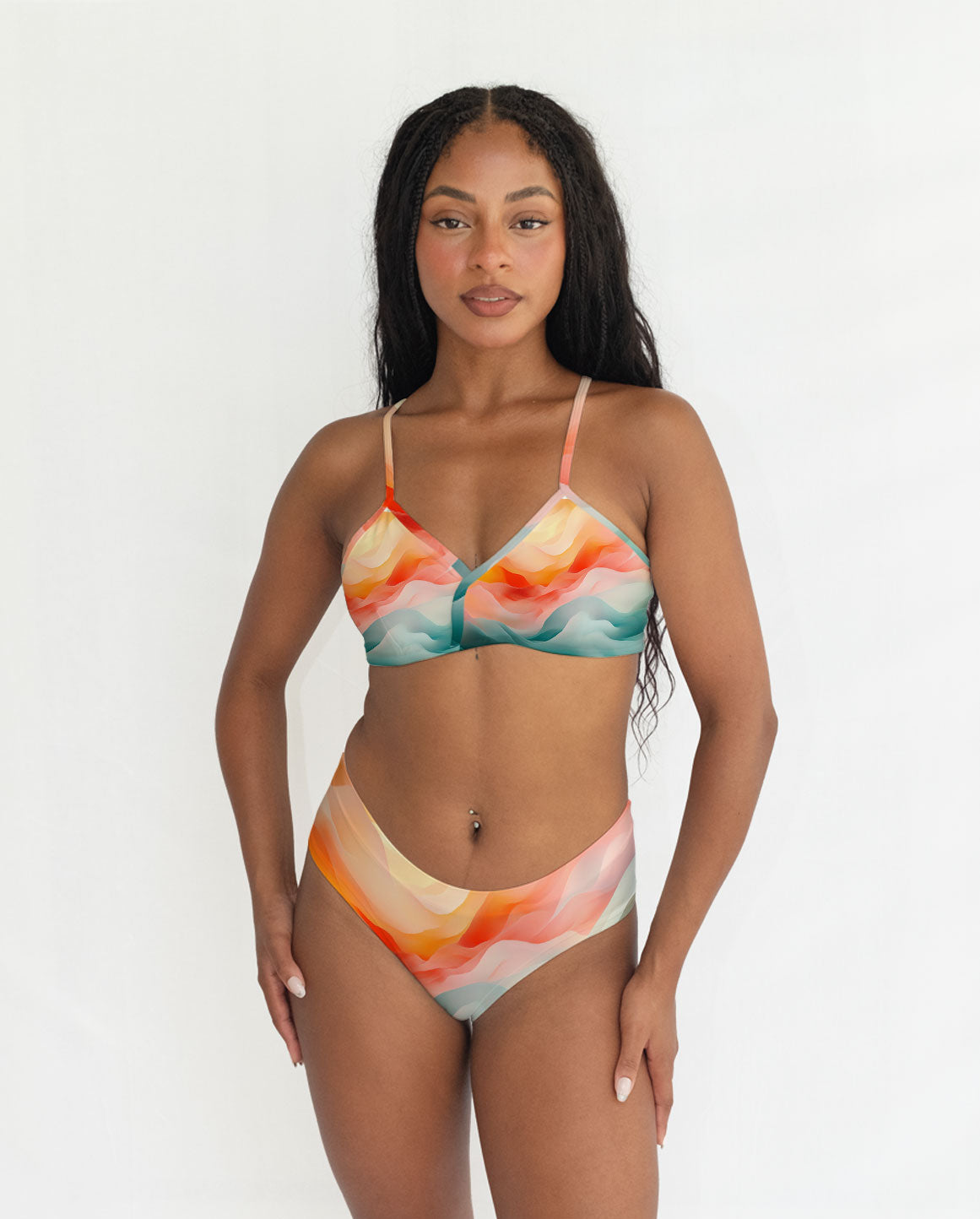 Abstract Pattern Series 16 Hipster Style Underwear - DOKOYO