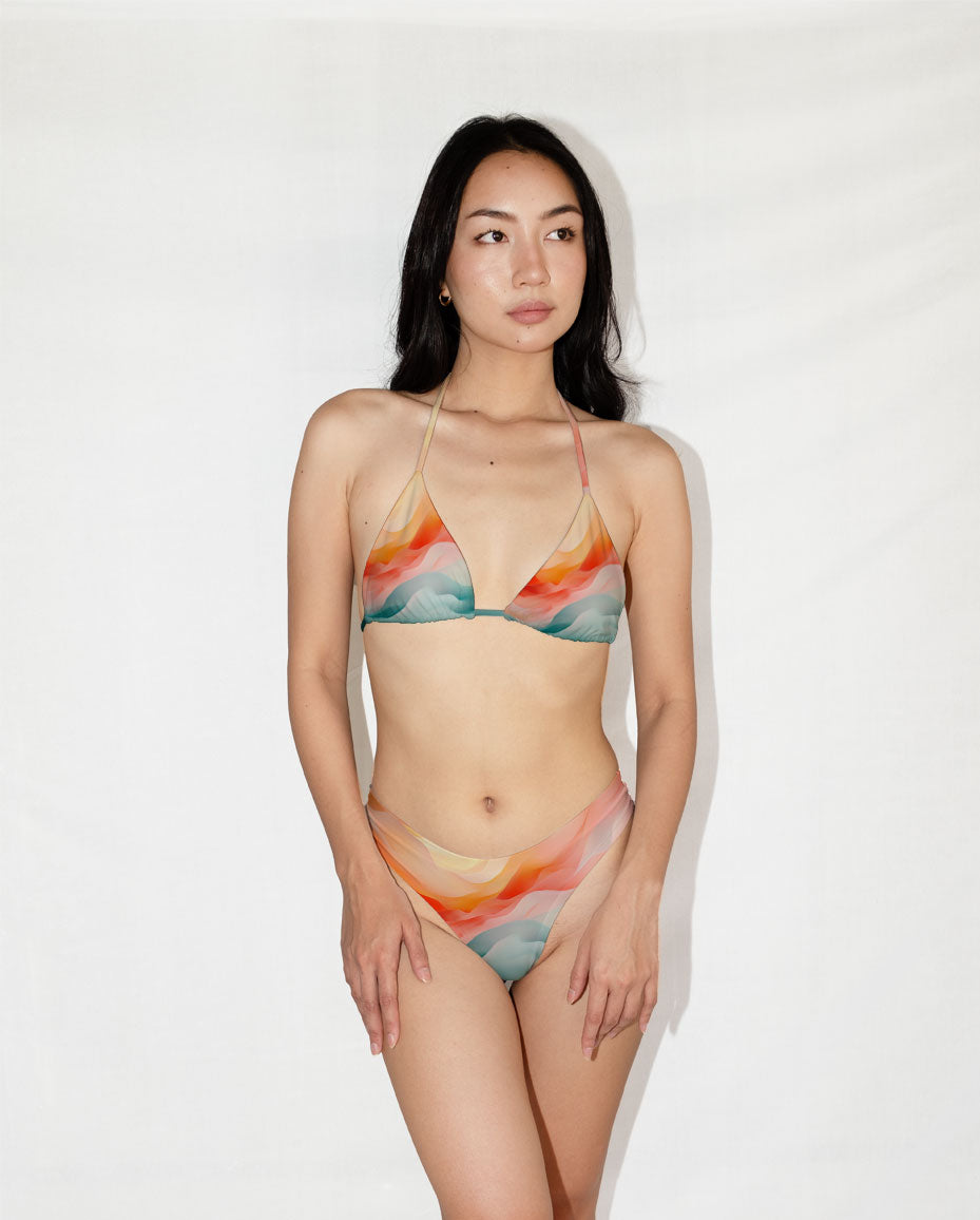 Abstract Pattern Series 16 Triangle Bra - DOKOYO