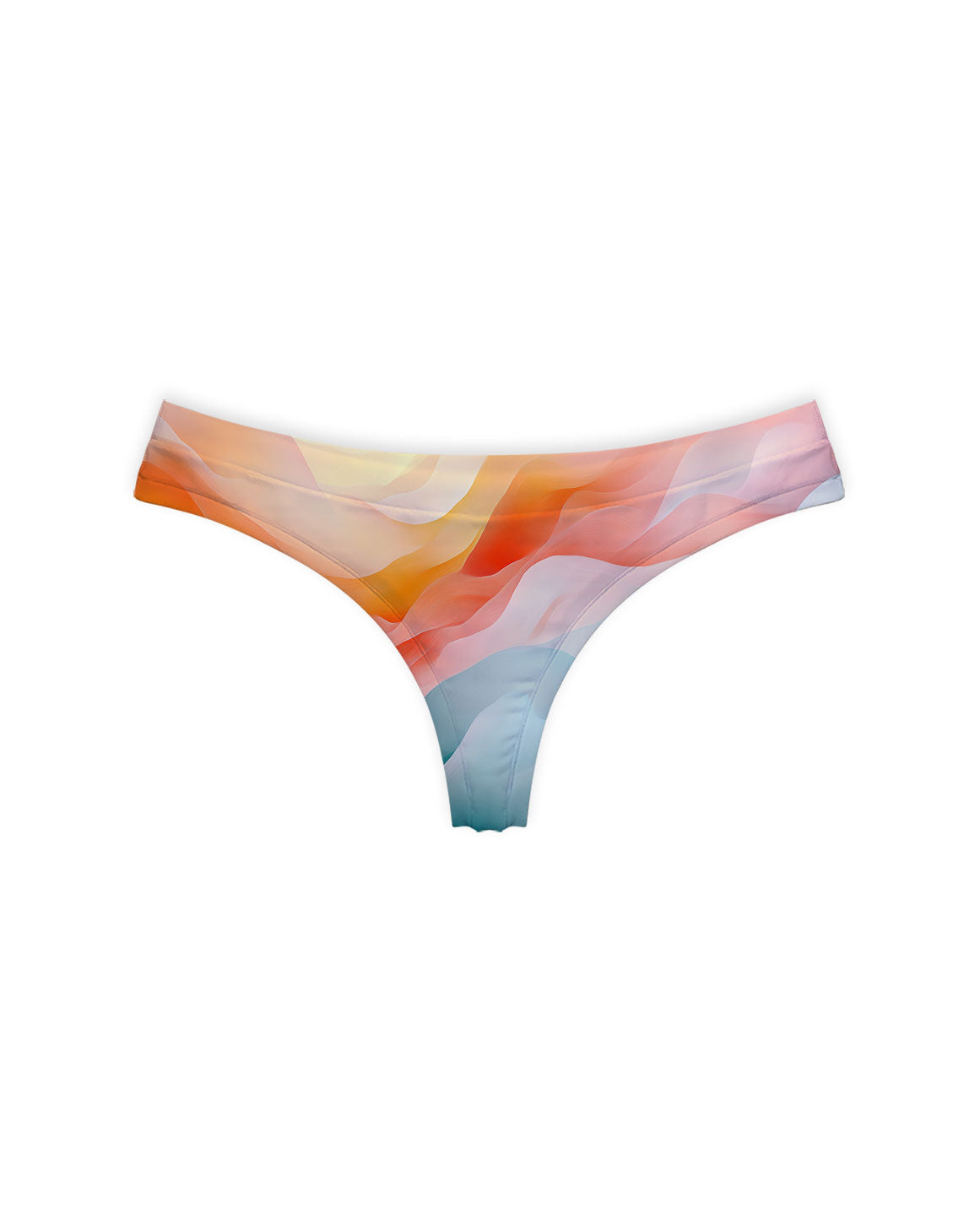 Abstract Pattern Series 16 Thong Style Underwear - DOKOYO