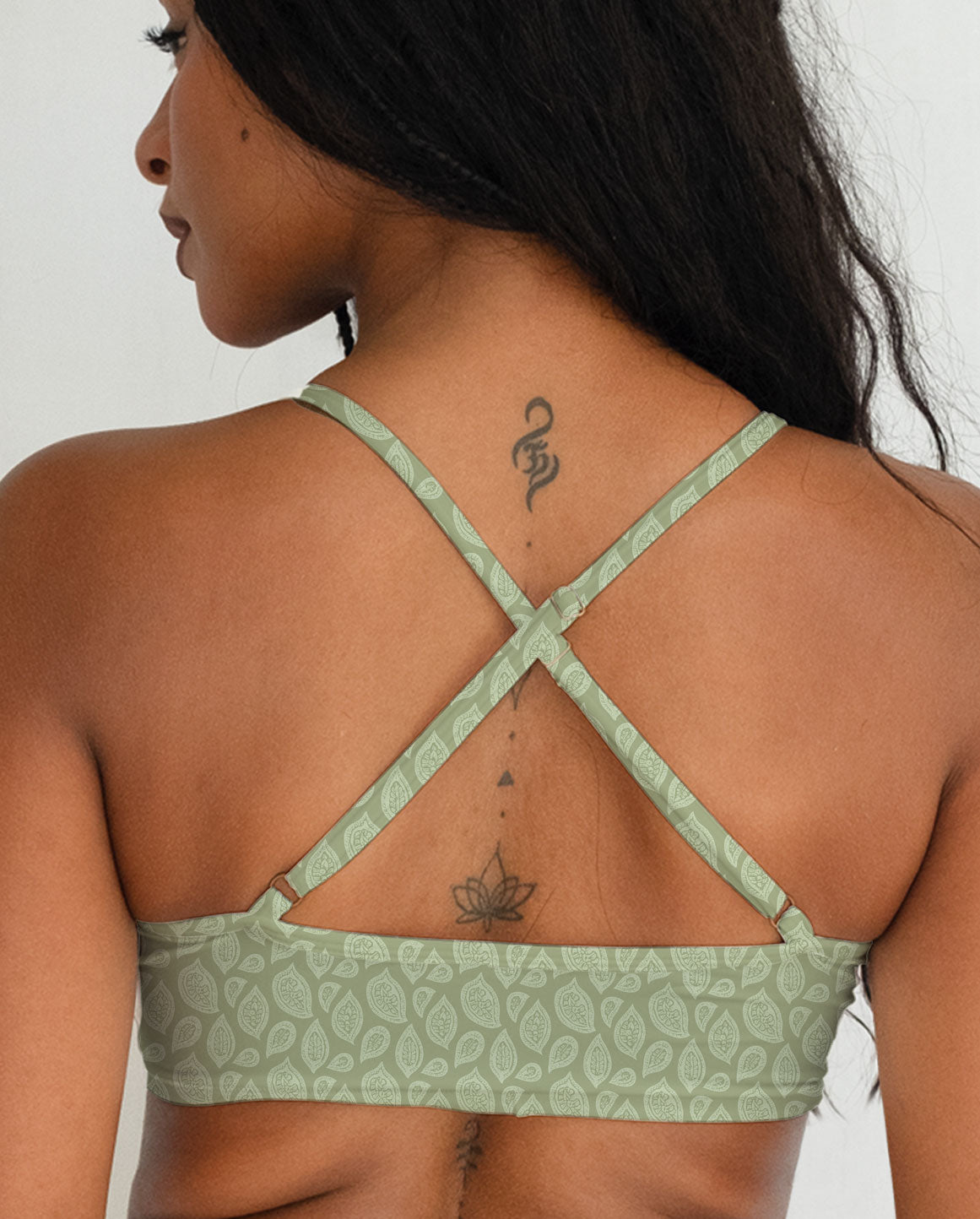 Abstract Pattern Series 19 Cross Bra - DOKOYO