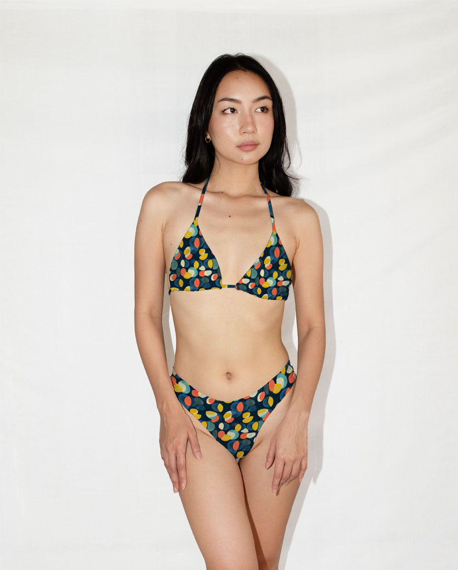 Abstract Pattern Series 20 Triangle Bra - DOKOYO