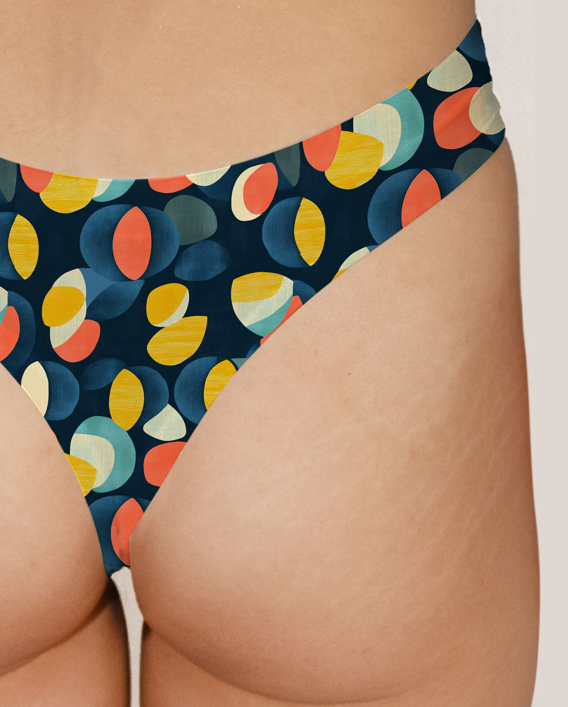 Abstract Pattern Series 20 Thong Style Underwear - DOKOYO