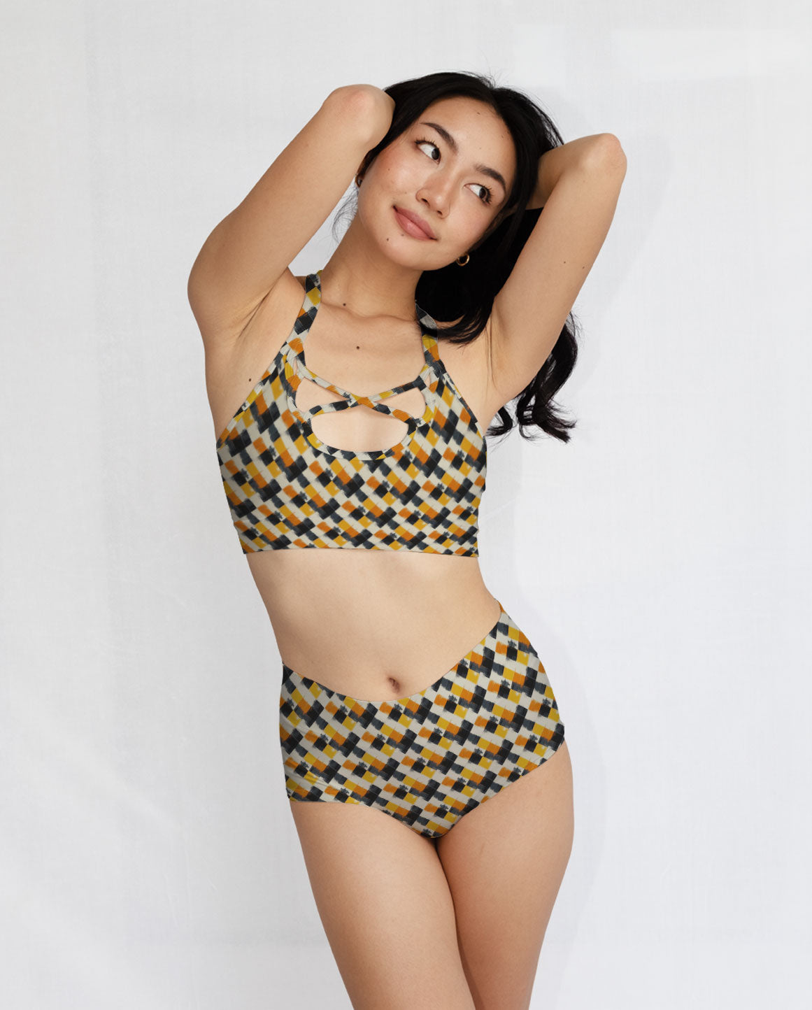 Abstract Pattern 21 Boy Shorts Bottom - DOKOYO