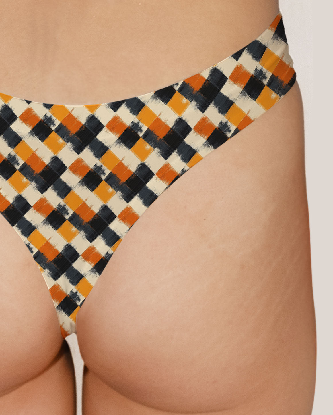 Abstract Pattern Series 21 Thong Style Underwear - DOKOYO