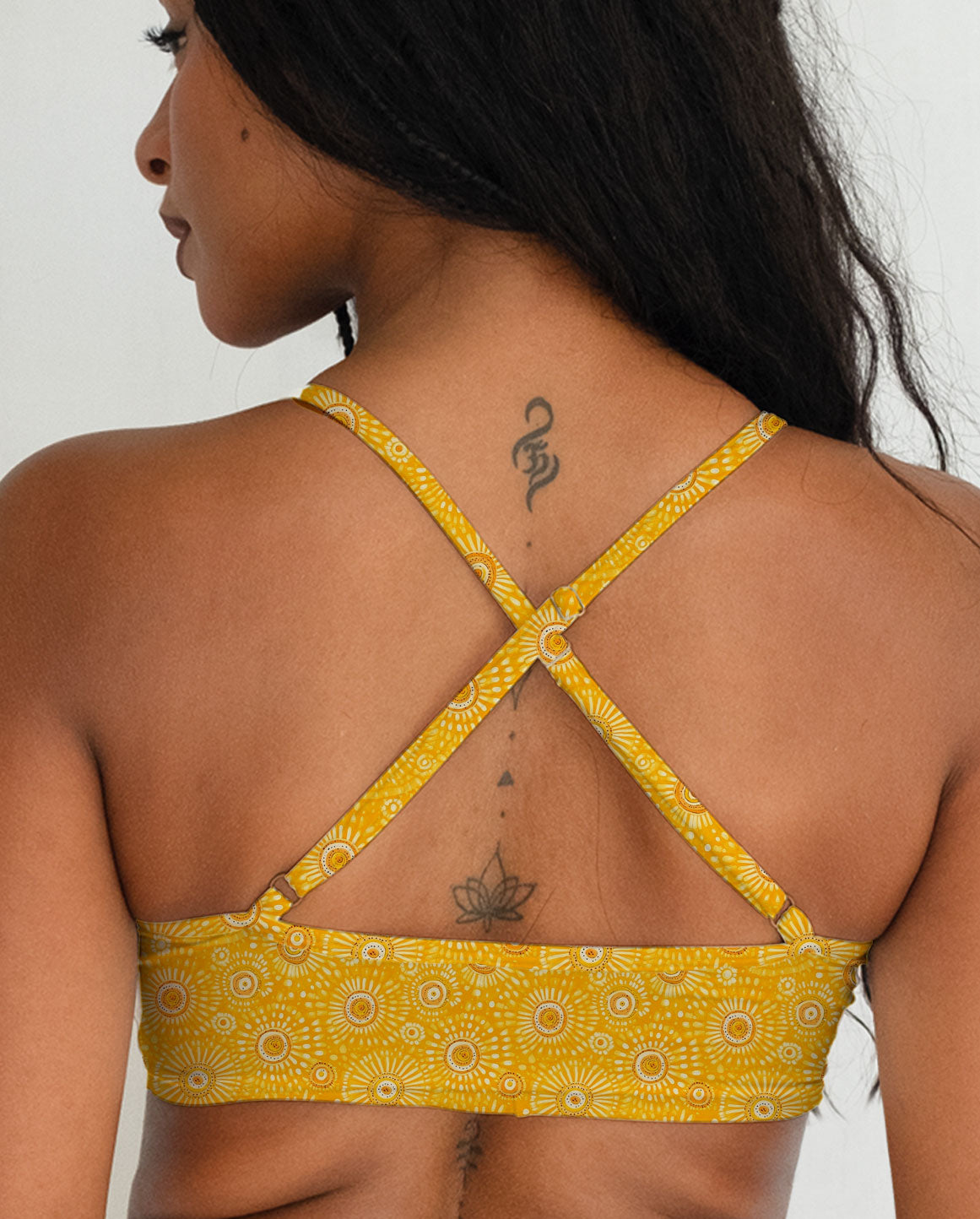 Abstract Pattern Series 24 Cross Bra - DOKOYO