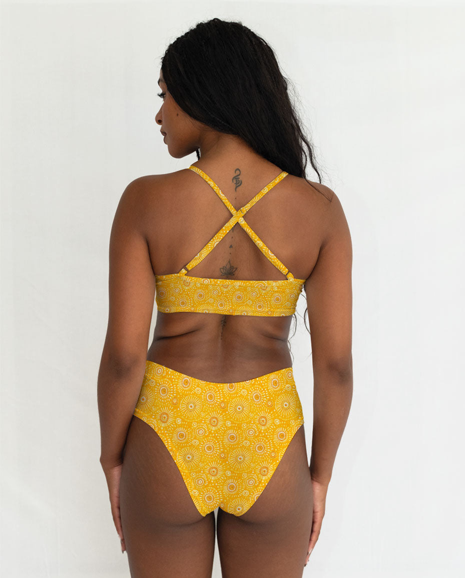 Abstract Pattern Series 24 Cross Bra - DOKOYO