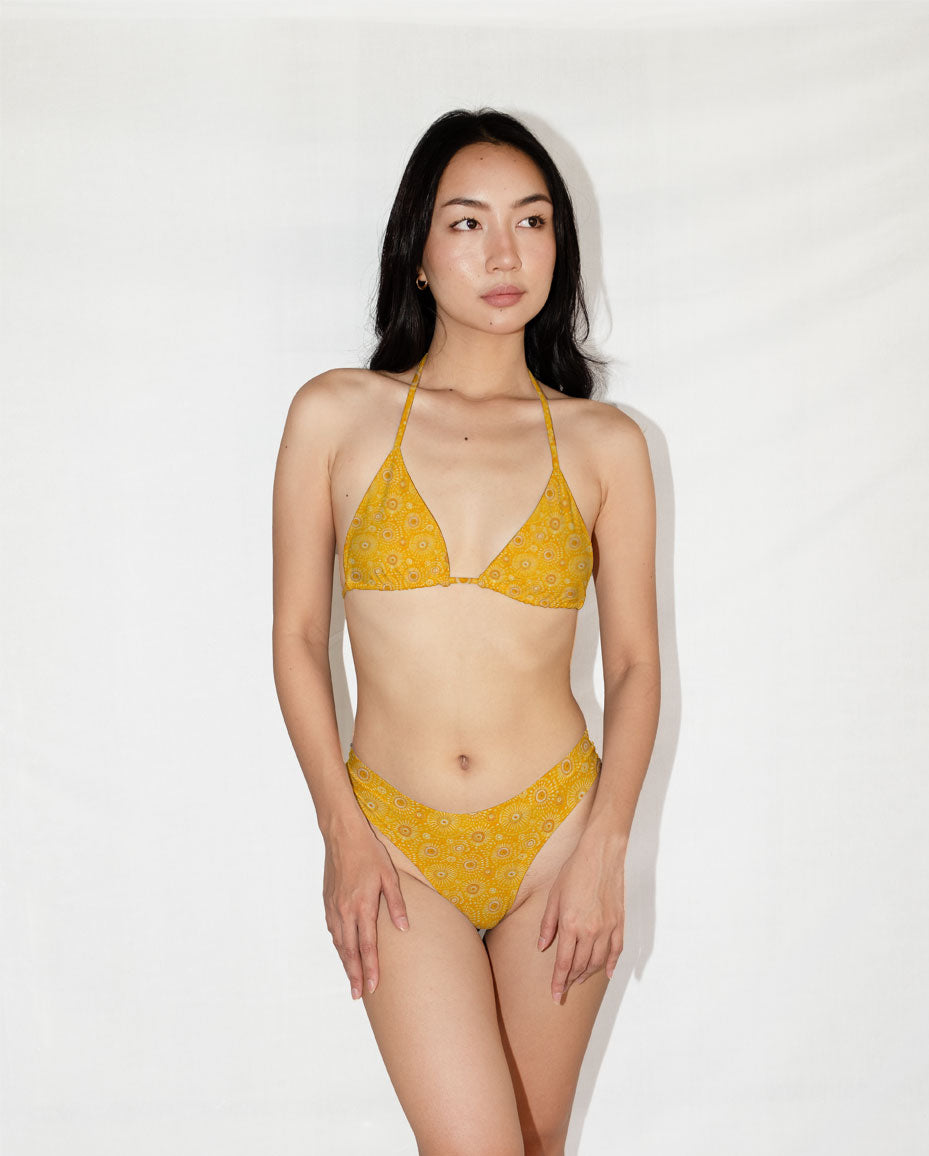 Abstract Pattern Series 24 Triangle Bra - DOKOYO