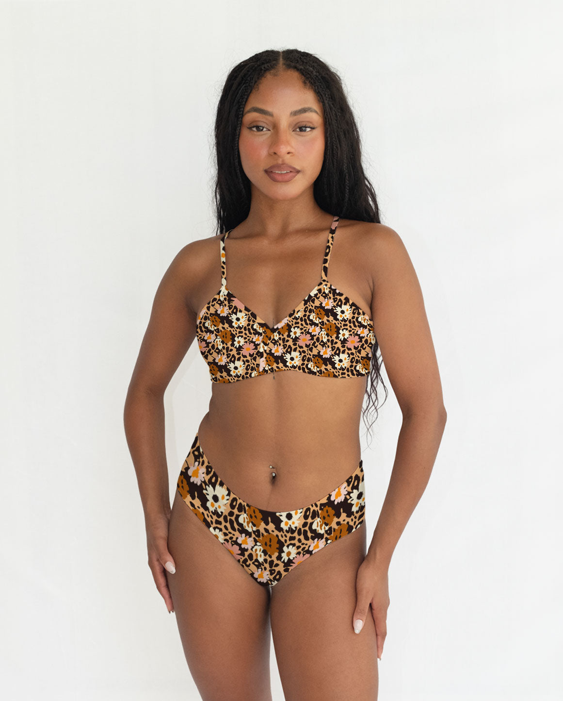 Abstract Pattern Series 11 Cross Bra - DOKOYO