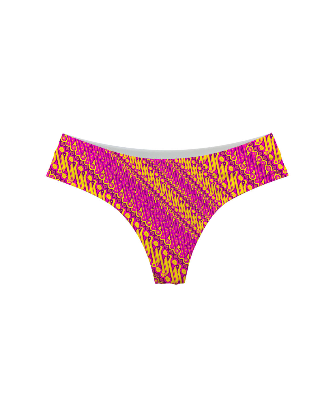 Batik Parang Pink Series Brazilian-style Underwear - DOKOYO
