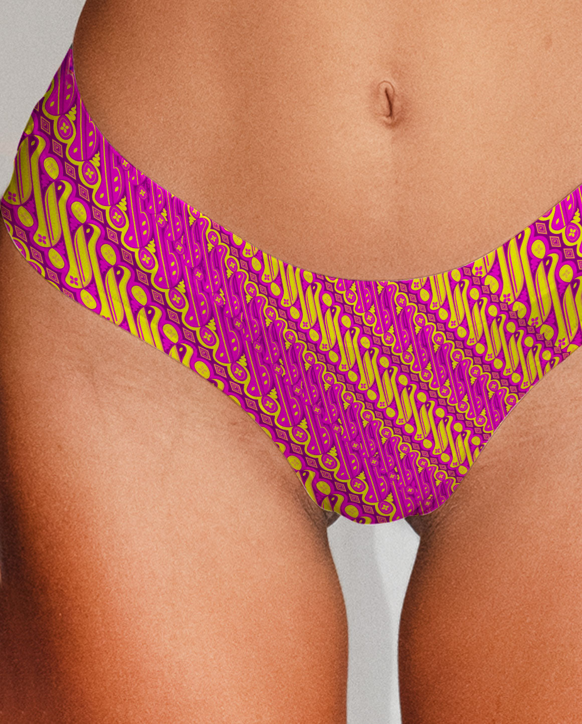 Batik Parang Pink Series Middle Underwear - DOKOYO