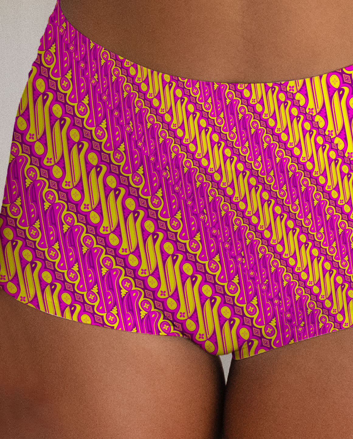 Batik Parang Pink High Waist - DOKOYO