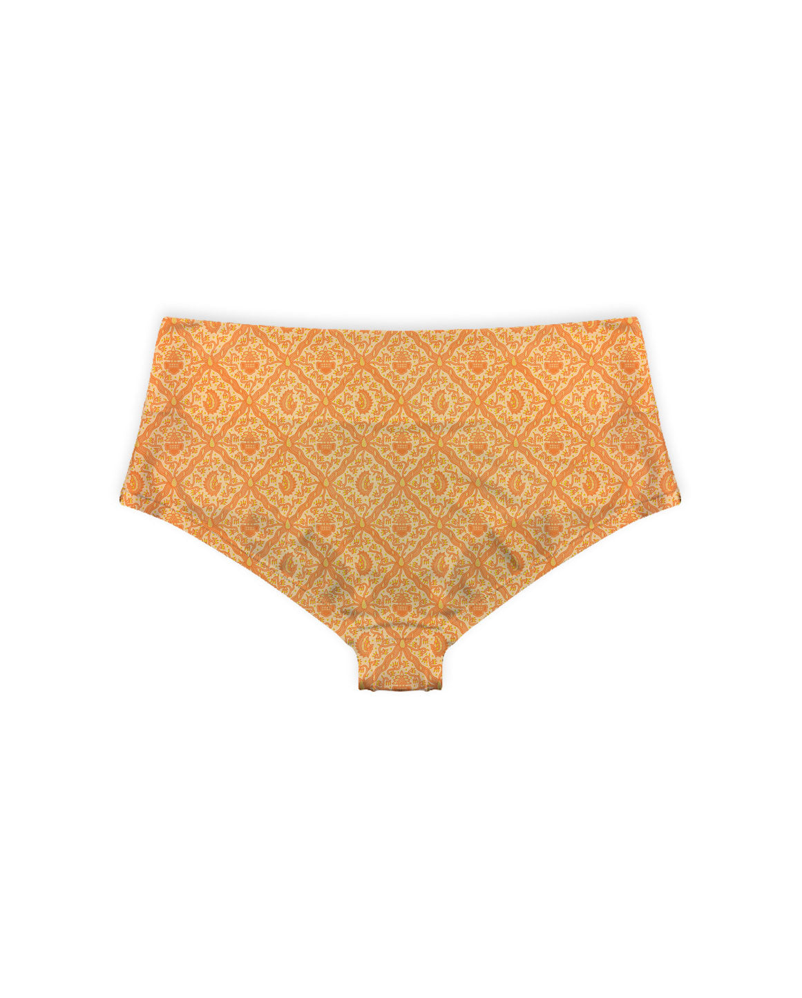 Batik Sidoluhur Orange Series Boy shorts Bottom - DOKOYO