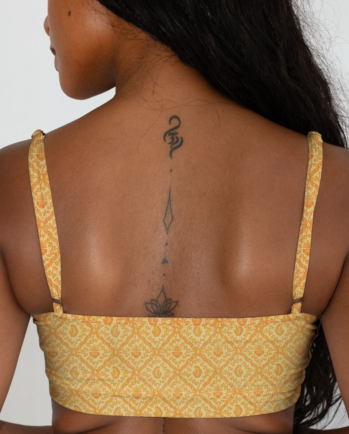 Batik Sidoluhur Orange Series Tube Style Bra - DOKOYO