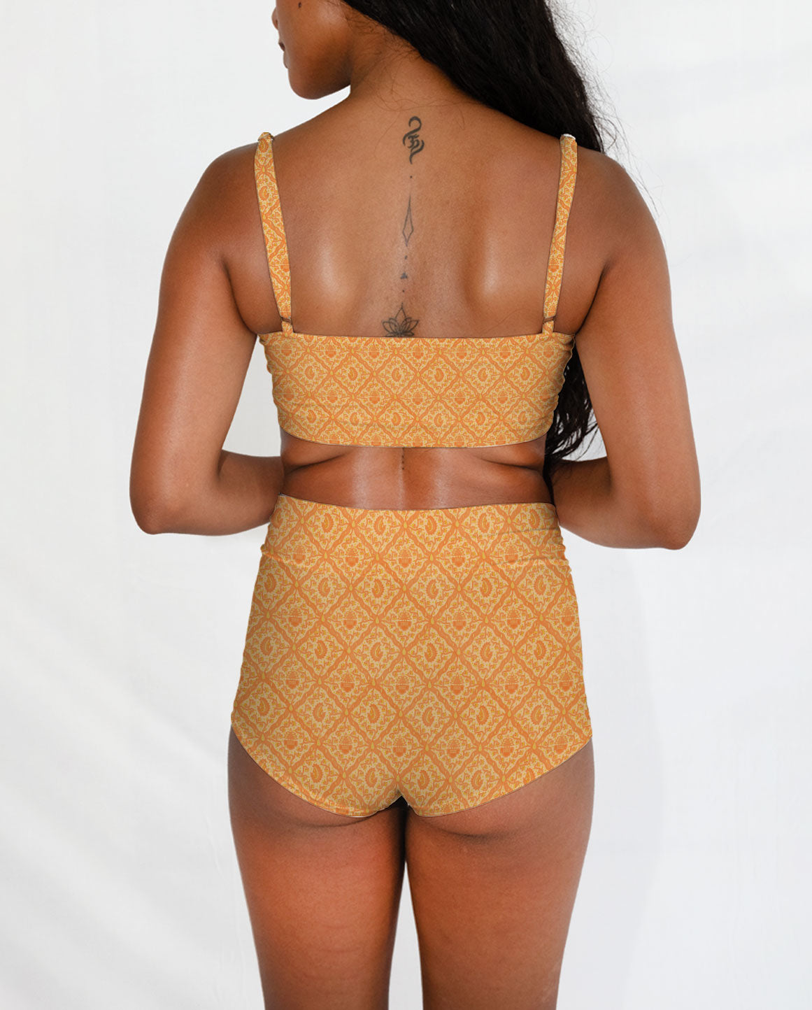 Batik Sidoluhur Orange Series Tube Style Bra - DOKOYO