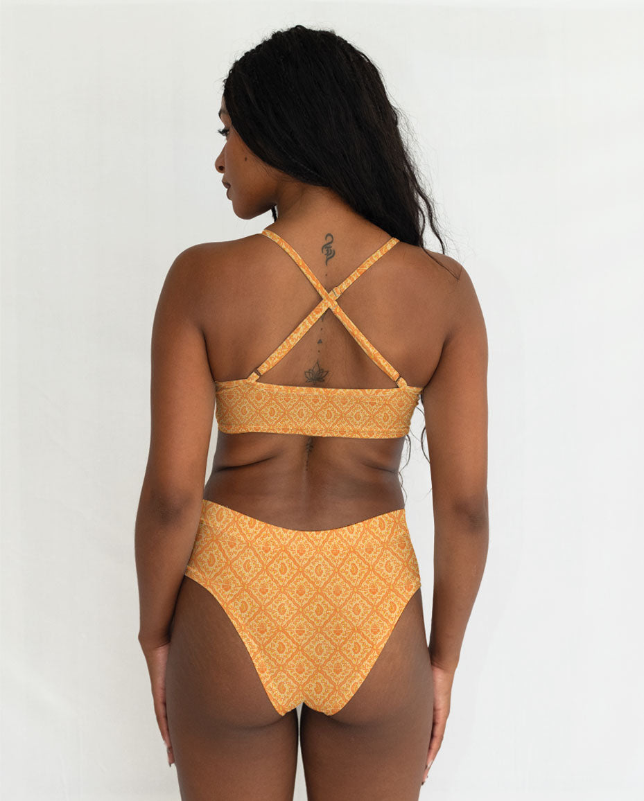 Batik Sidoluhur Orange Series Hipster Style Underwear - DOKOYO