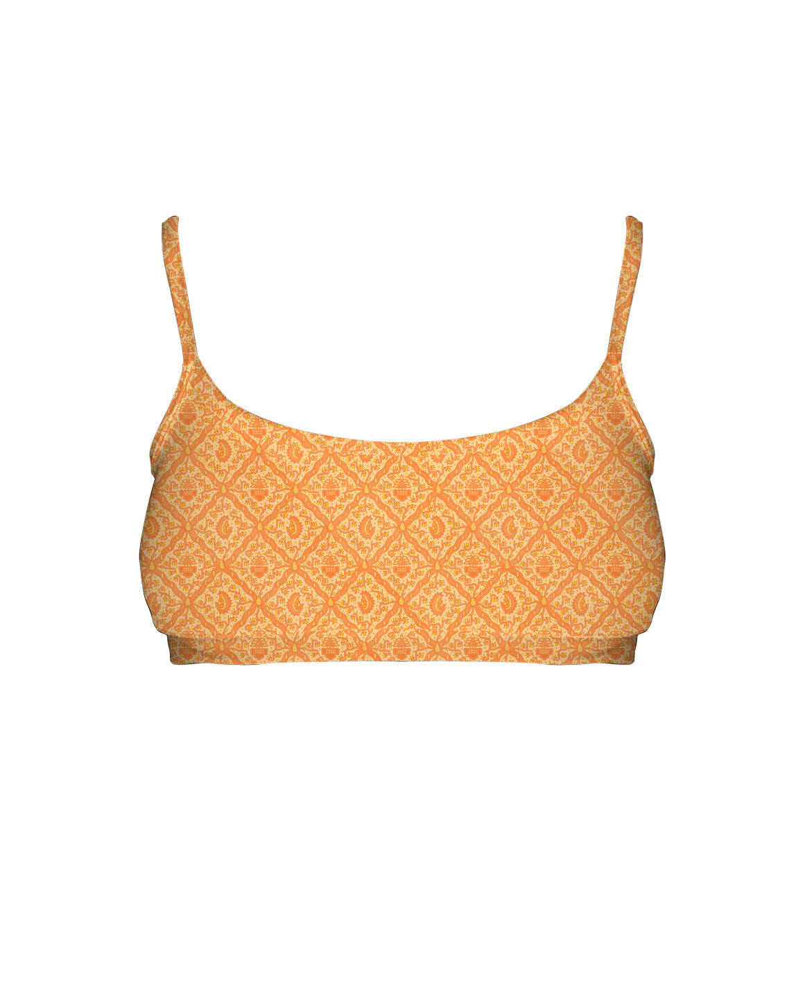 Batik Sidoluhur Orange Series Tube Style Bra - DOKOYO