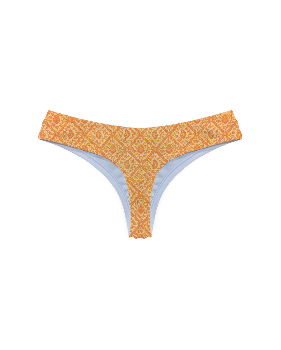 Batik Sidoluhur Orange Series Thong - DOKOYO