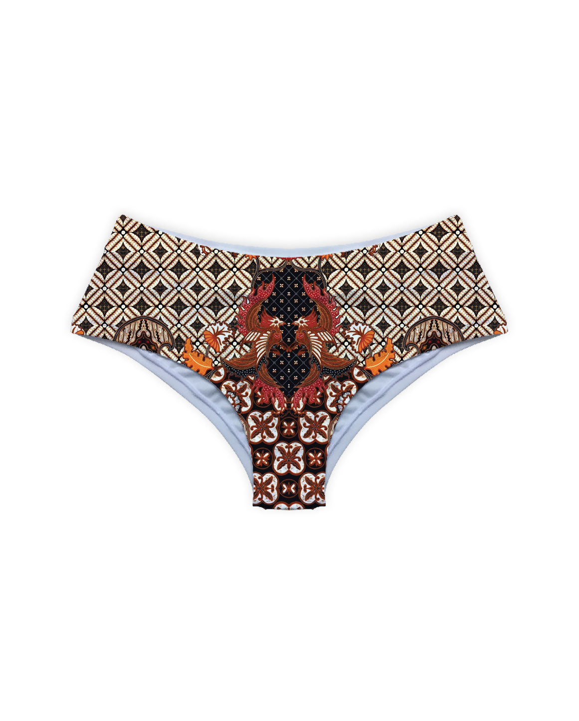 Batik Phoenix Hipster Style Underwear - DOKOYO