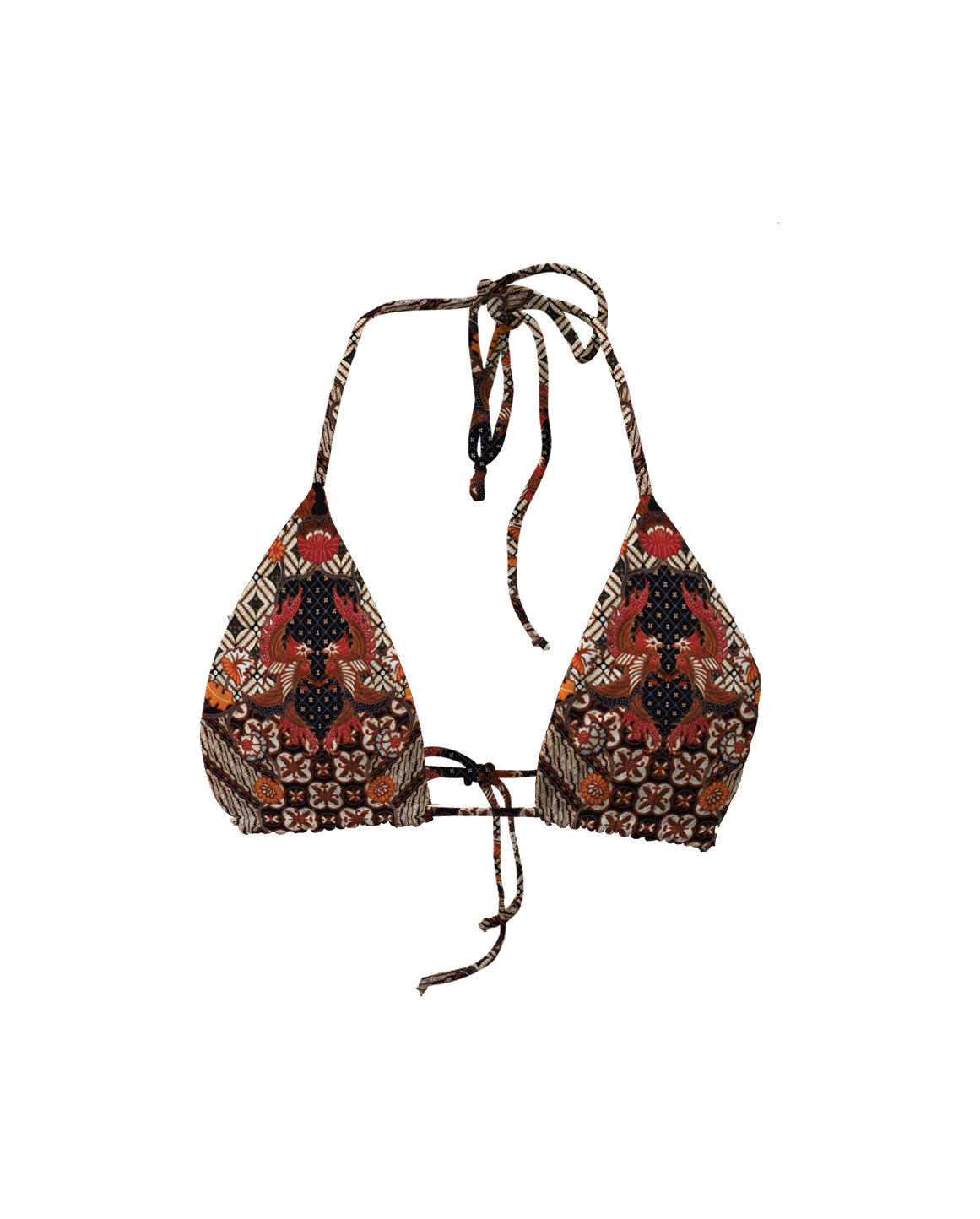 Batik Phoenix Triangle Bra - DOKOYO