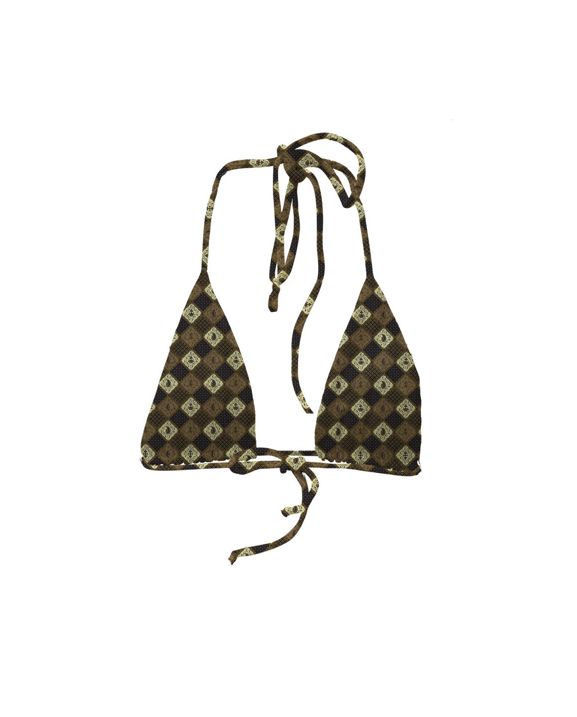 Batik Tambal Triangle Bra - DOKOYO