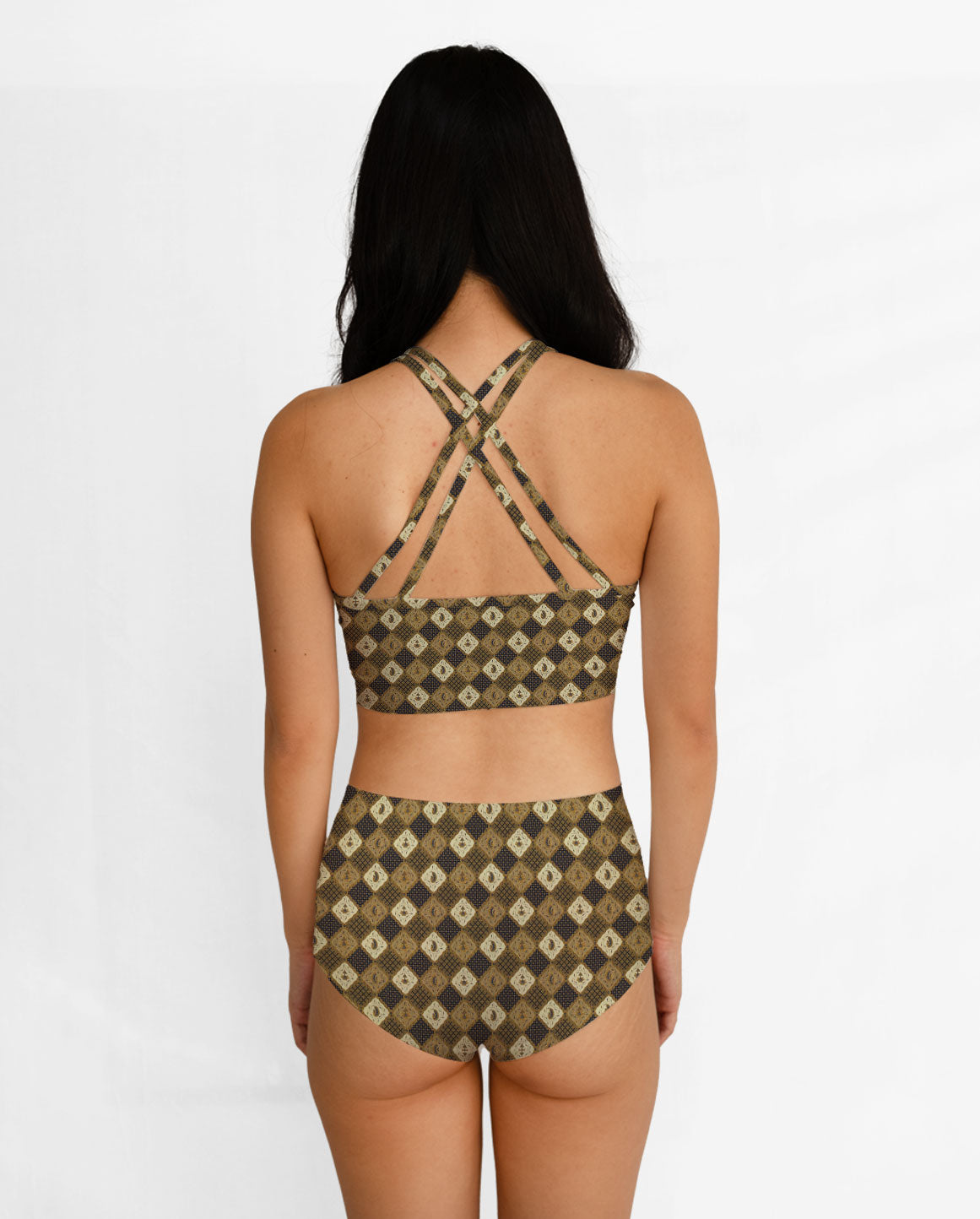 Batik Tambal Boy shorts Bottom - DOKOYO