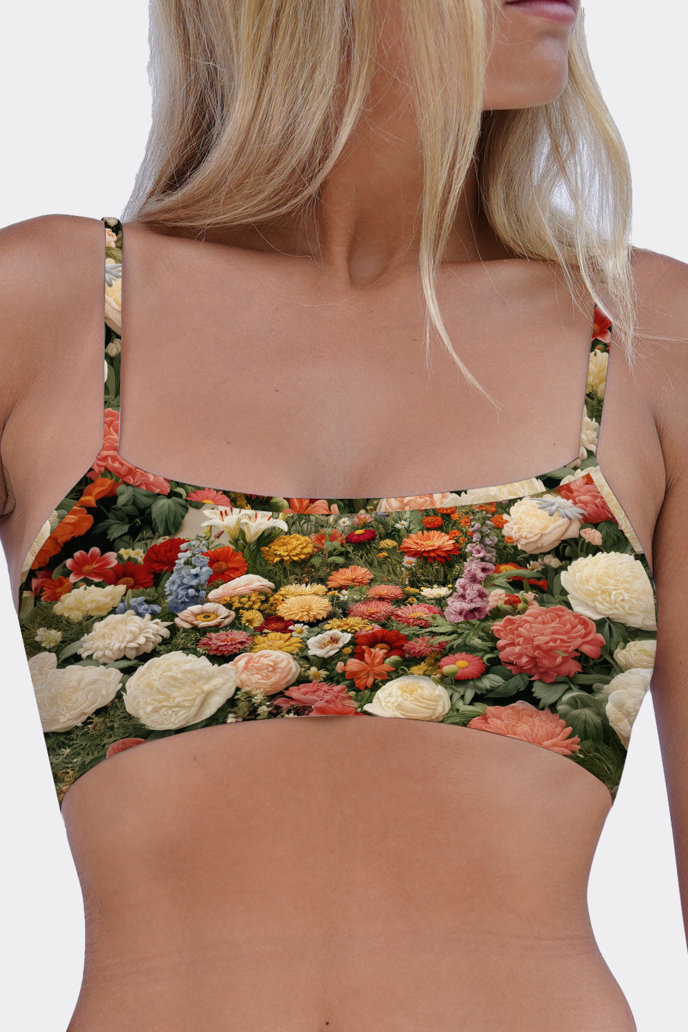 BRALETTE CATS & FLOWERS 10