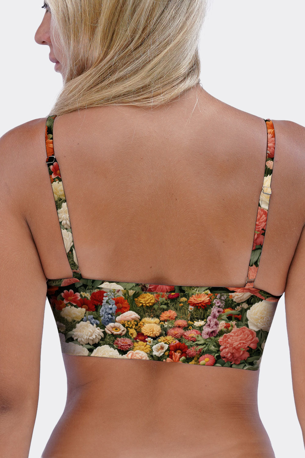 BRALETTE CATS & FLOWERS 10