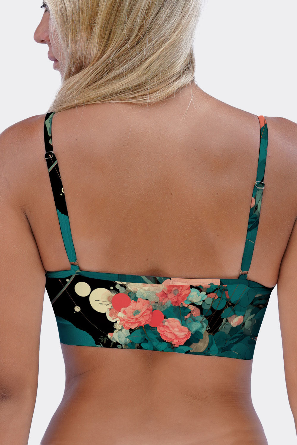 BRALETTE CATS & FLOWERS 12