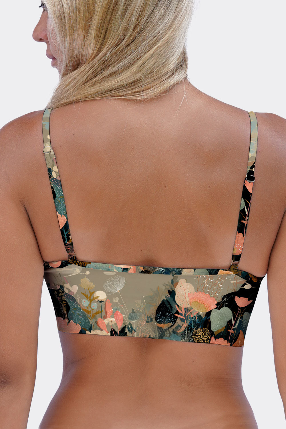 BRALETTE CATS & FLOWERS 13