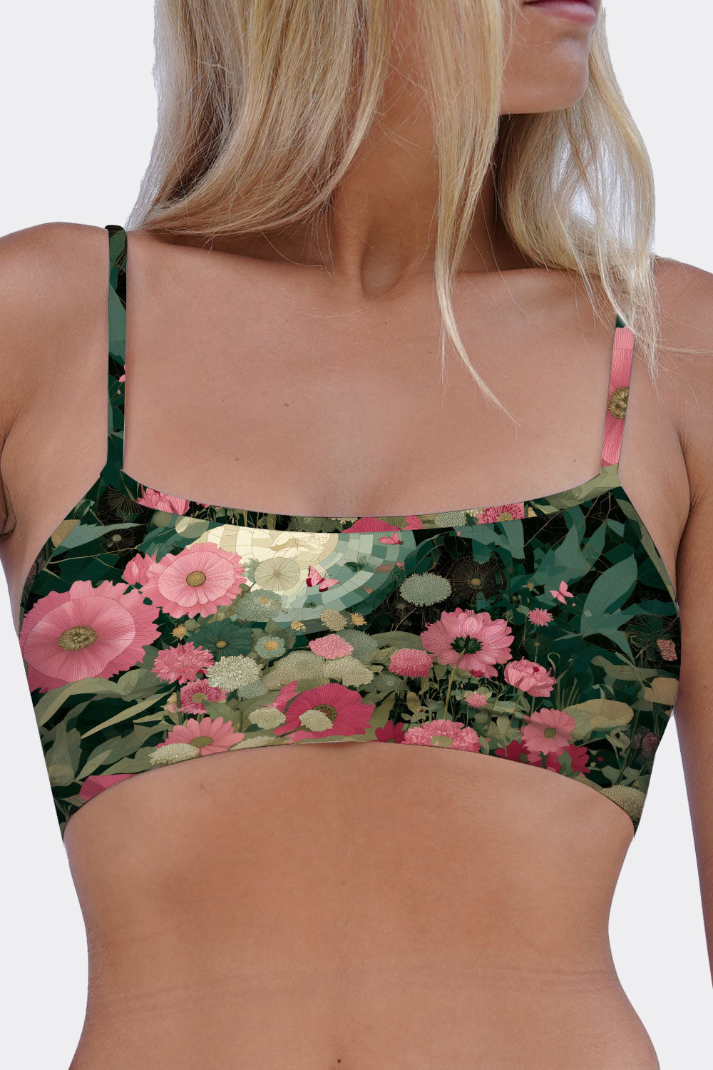 BRALETTE CATS & FLOWERS 15