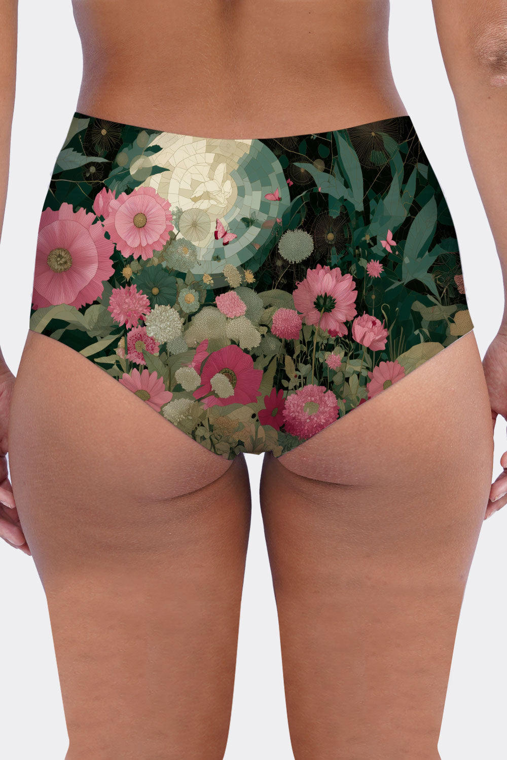 MIDWAIST CATS & FLOWERS 15