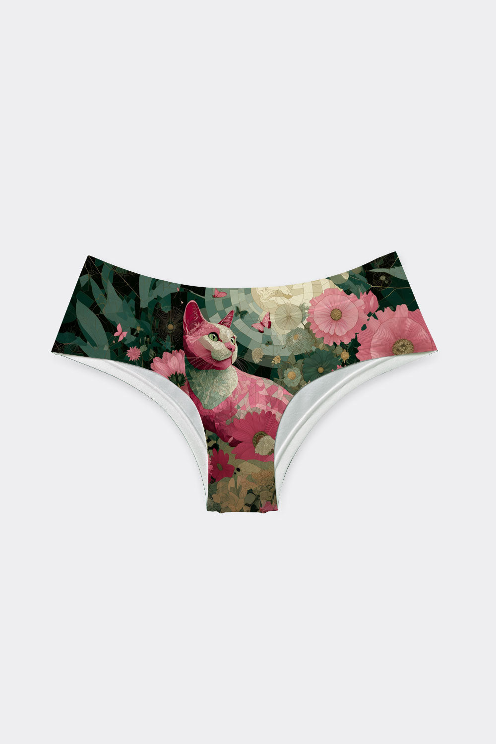 HIPSTER PUSS & FLOWER 15