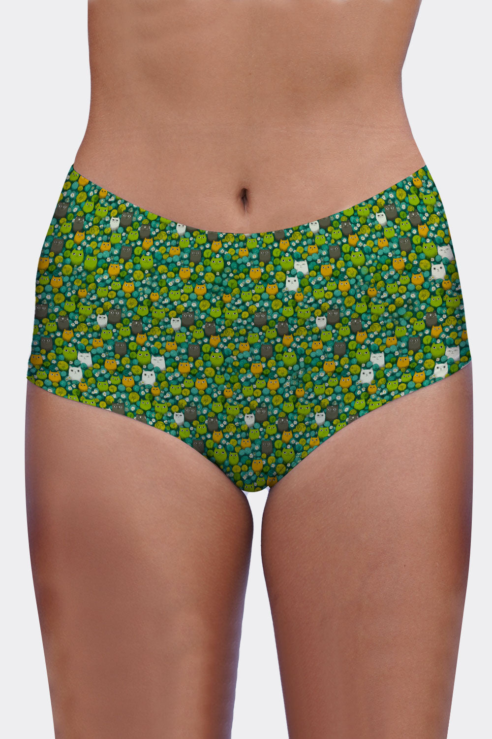 MIDWAIST CATS & FLOWERS 31