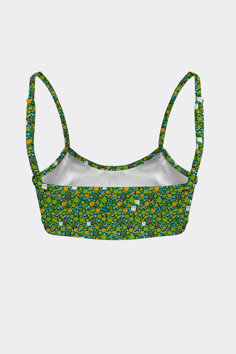 BRALETTE CATS & FLOWERS 31