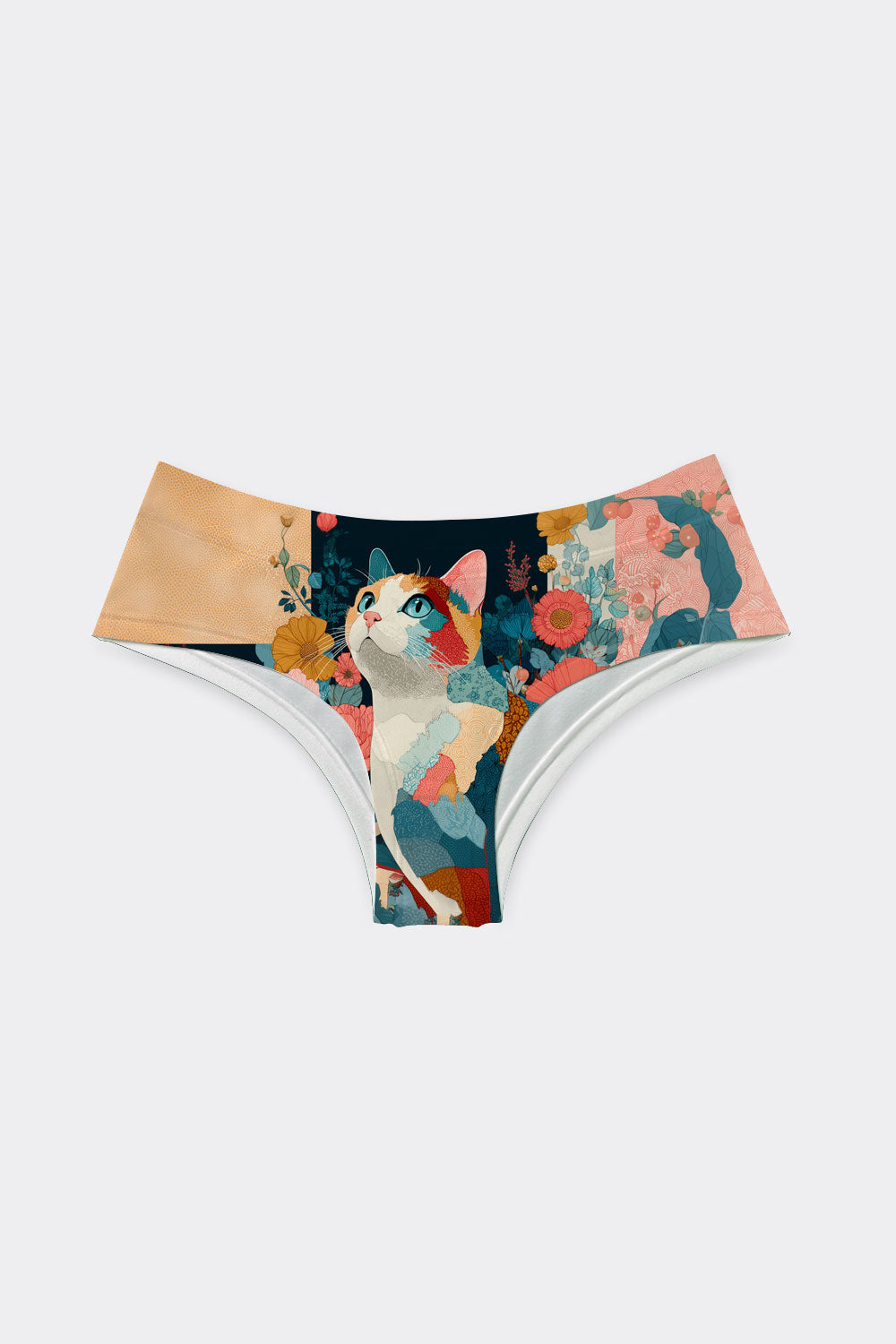 HIPSTER PUSS & FLOWER 45