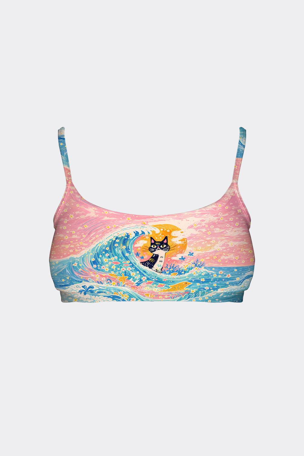 BRALETTE PUSS & FLOWER 51