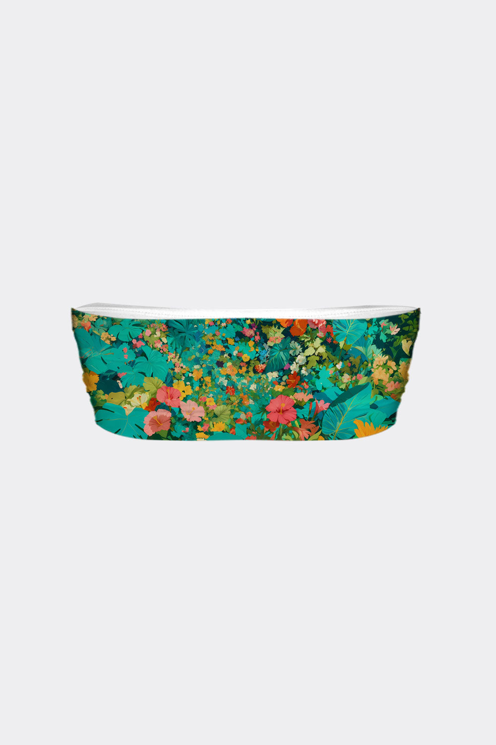 TUBE BRA CATS & FLOWERS 53