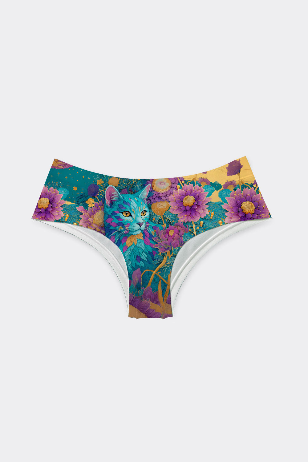 HIPSTER PUSS & FLOWER 56