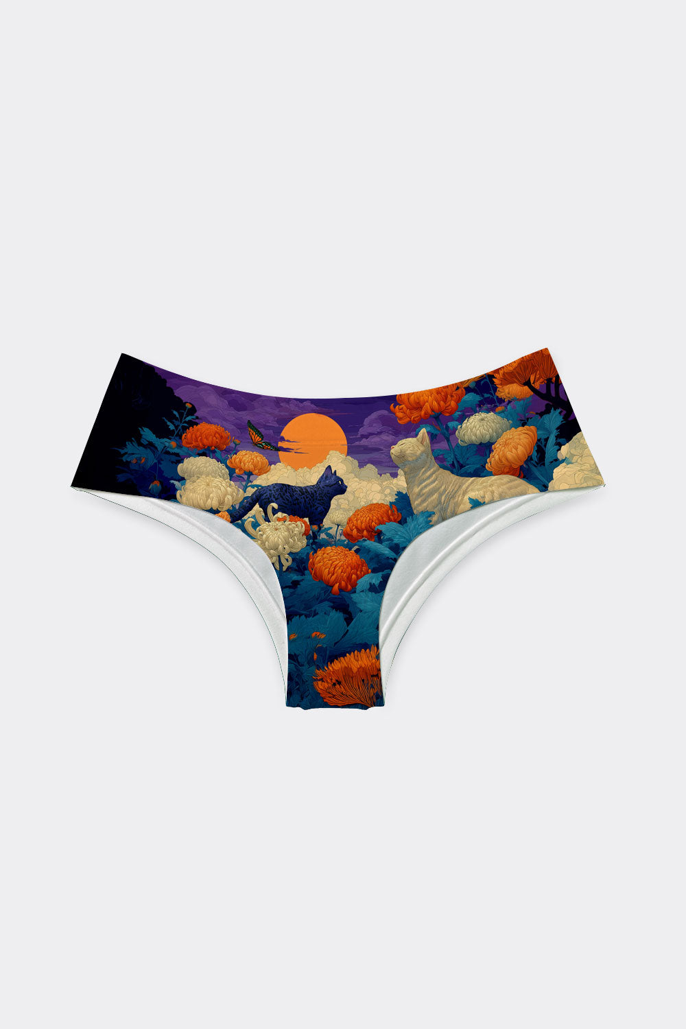 HIPSTER PUSS & FLOWER 58