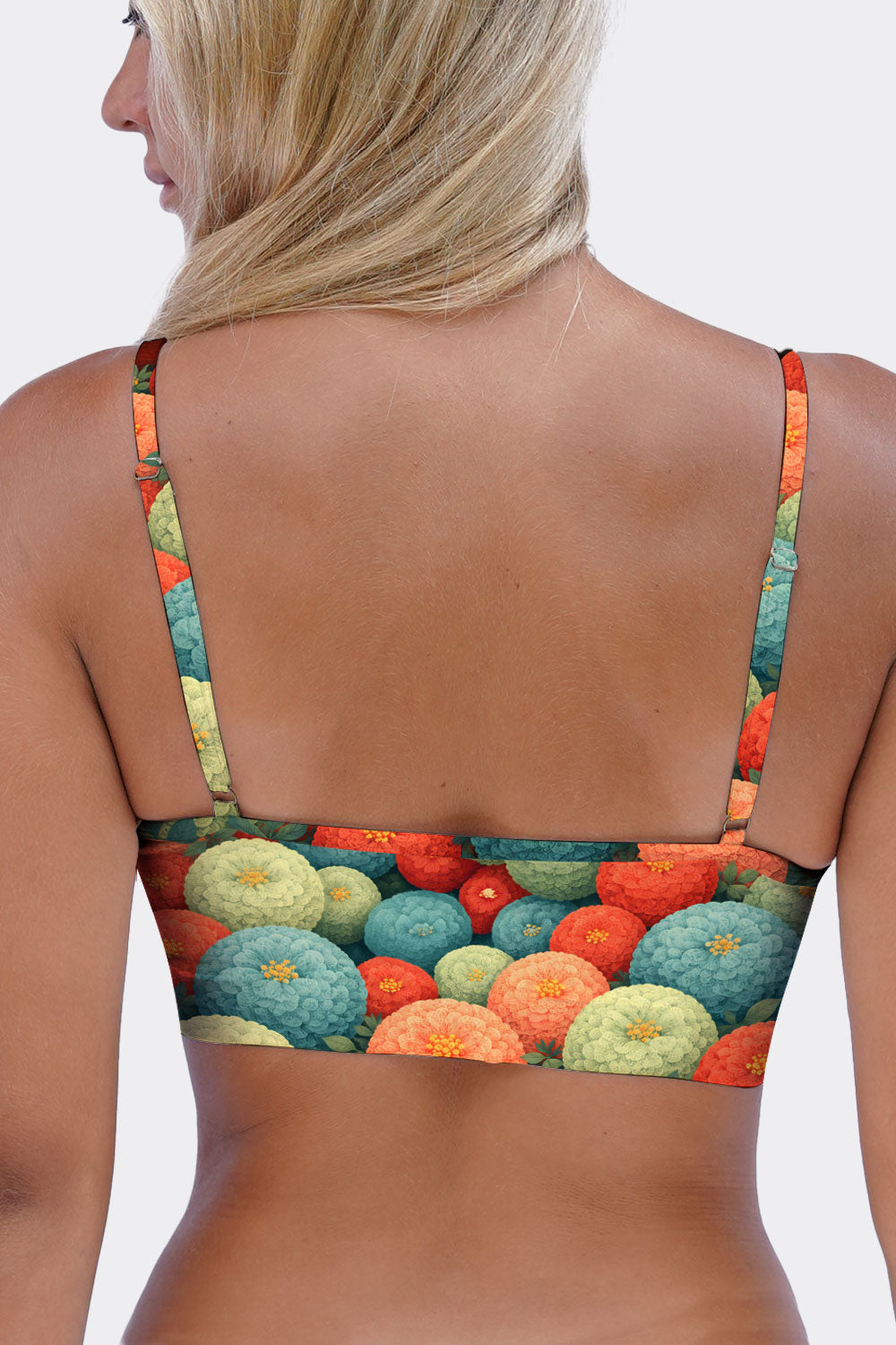 BRALETTE CATS & FLOWERS 63