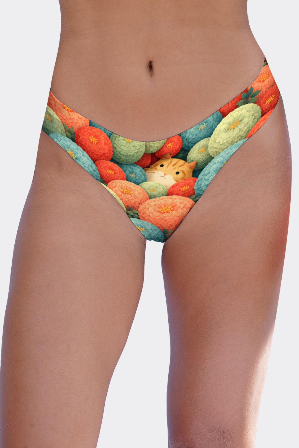 THONG CATS & FLOWERS 63