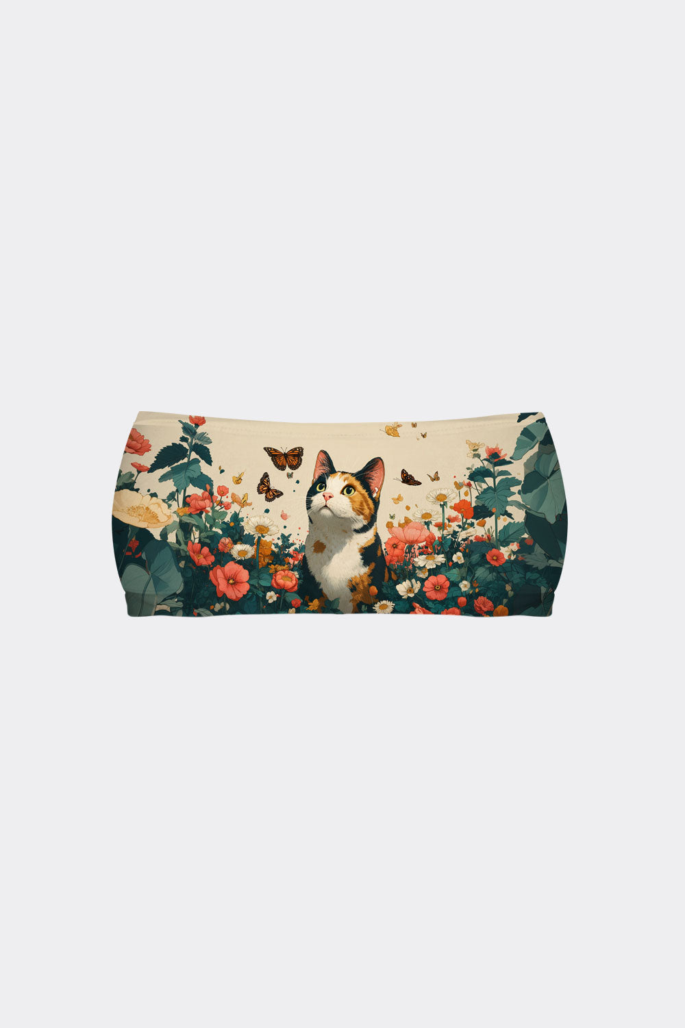 TUBE BRA CAT & FLOWER 9