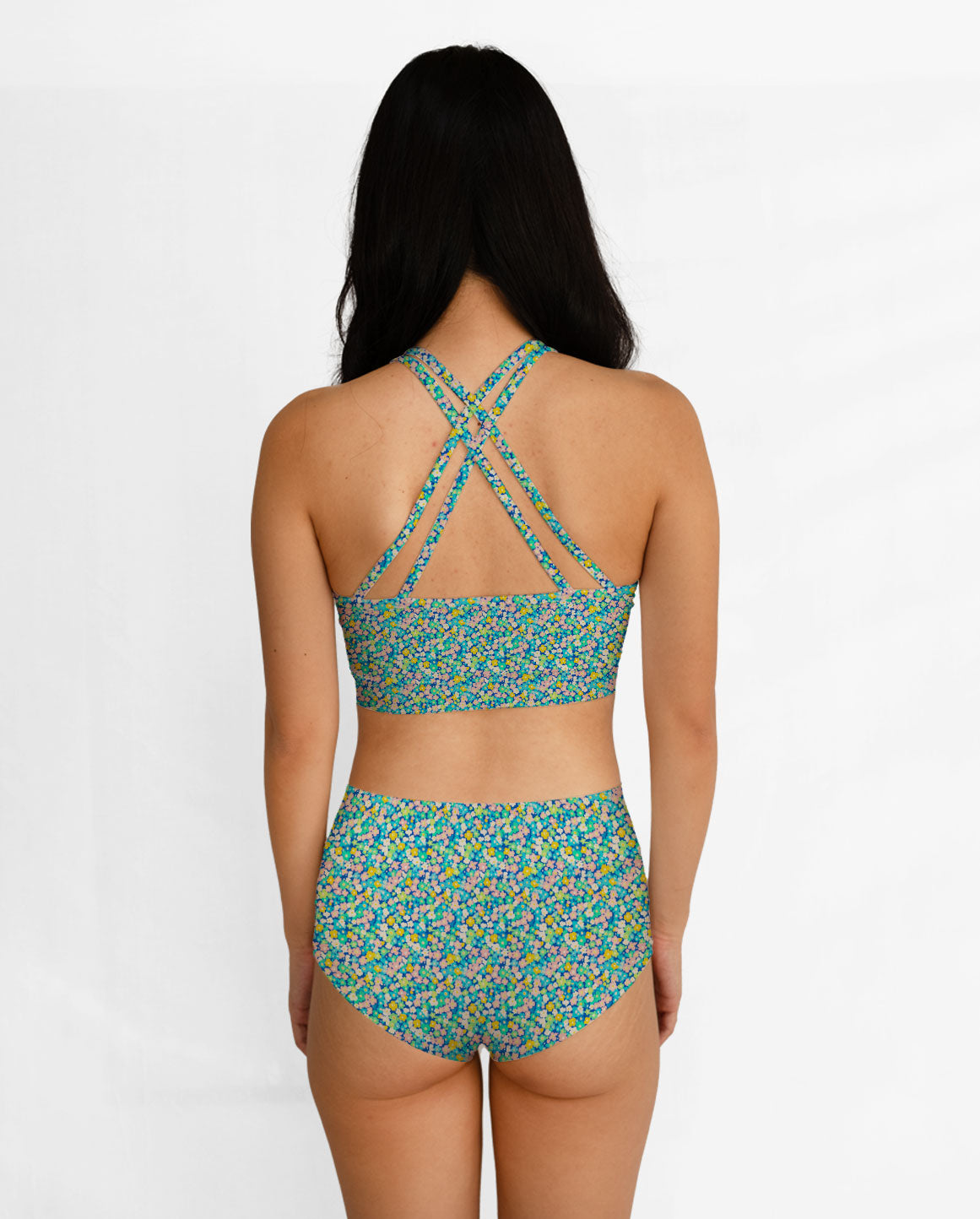 Tiny Flower 25 Boy shorts Bottom - DOKOYO