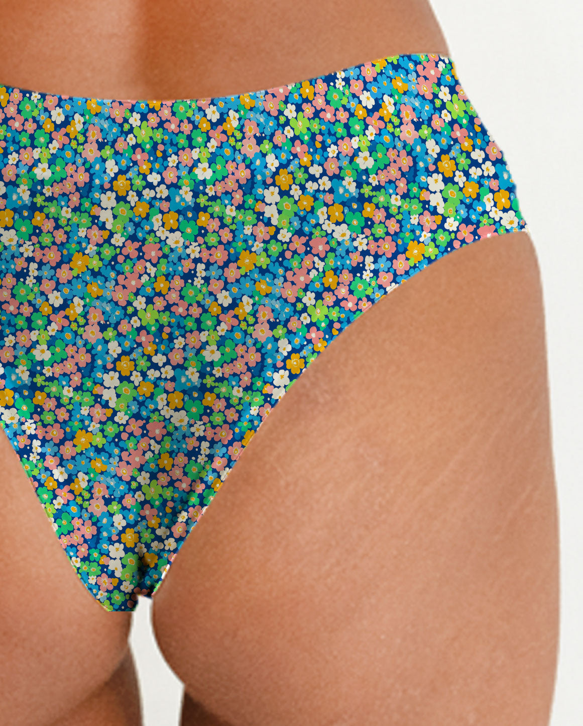 Tiny Flower Series 25 Middle Underwear - DOKOYO