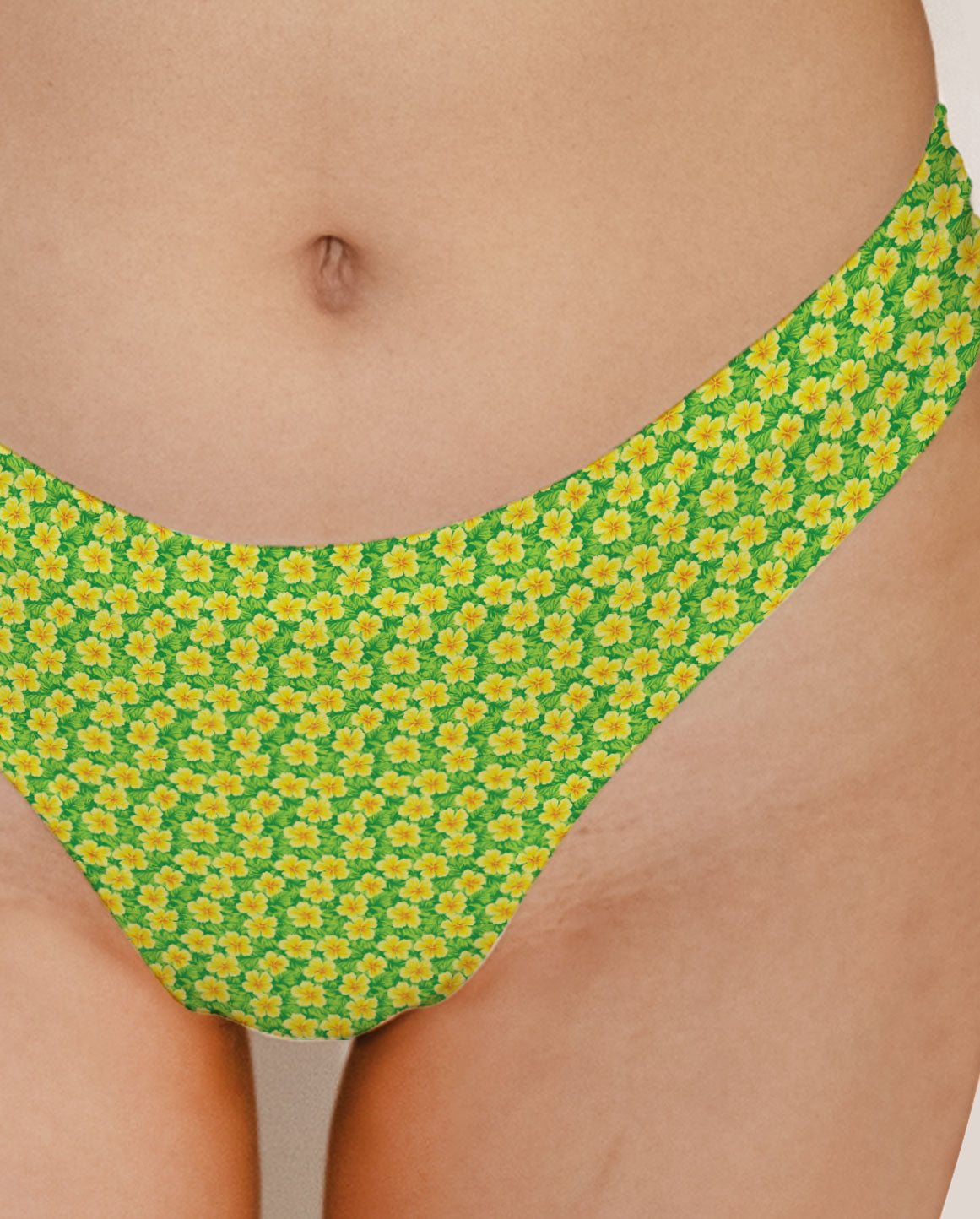 Tiny Flower Series 27 Thong Style Underwear - DOKOYO