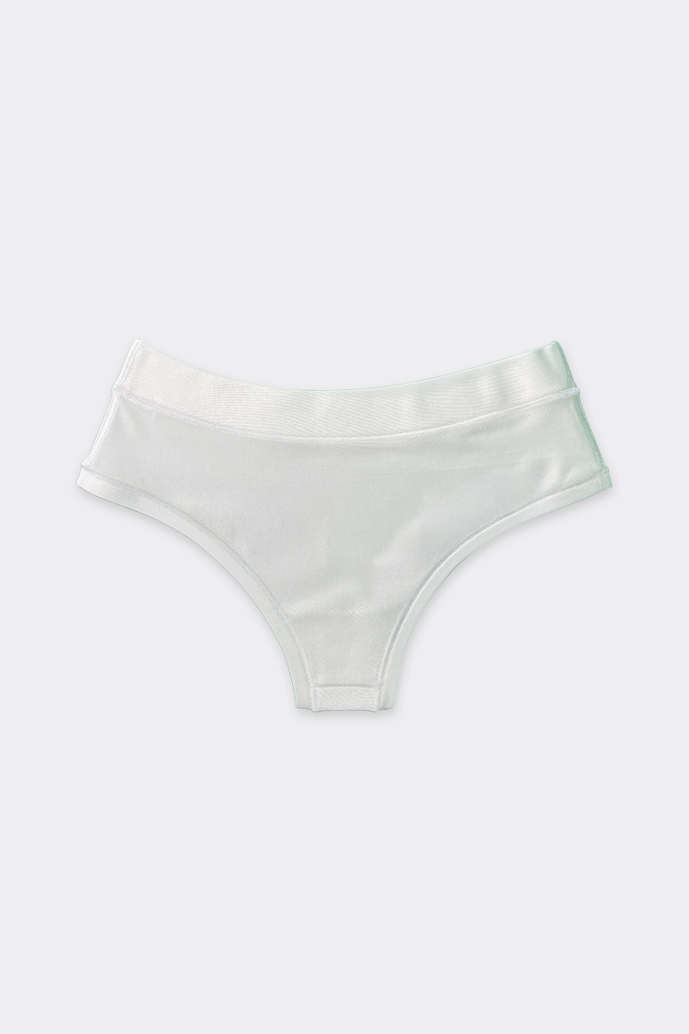 White Tencel Hipster Underwear